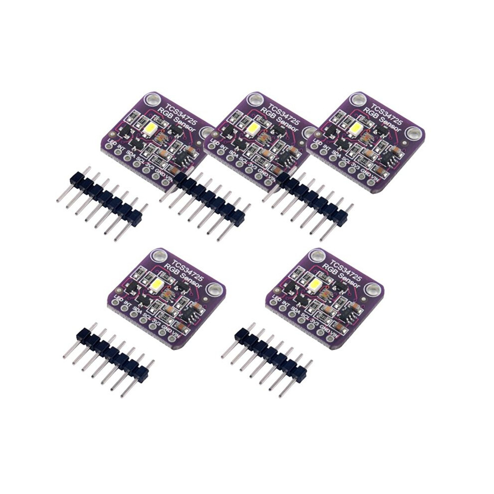 Tcs34725 Color Sensor Rgb Color Sensor Development Board Module 34725 5Pcs 6032431177130