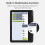 Portable Ebook Reader 7 Inch Multifunctional 512M+8GB Memory Compact Size Long Endurance  Digital Book Reader 3