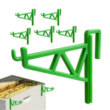 Beekeeping Frame Stand 6Pack Frame Holder Rack for Inspections Adjustable Perch for Backyard Bee Boxes and Hives