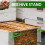 Beekeeping Frame Stand 6Pack Frame Holder Rack for Inspections Adjustable Perch for Backyard Bee Boxes and Hives 3