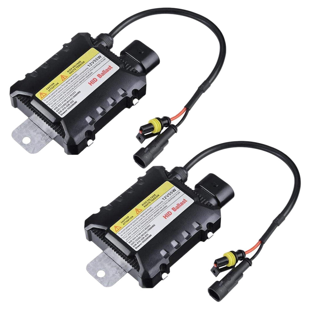 55W Hid Bi Xenon Ballast 12V Digital Slim Ballast Fast Bright Electronic Ballast For H1 H3 H3c H4-1 H4-2 H7 H8 9005 9006 6033282238278