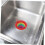 Wide Rim Kitchen Sink Strainer, Durable Plastic Drain Basket, Prevent Clogs, Easy Waste Separation 2