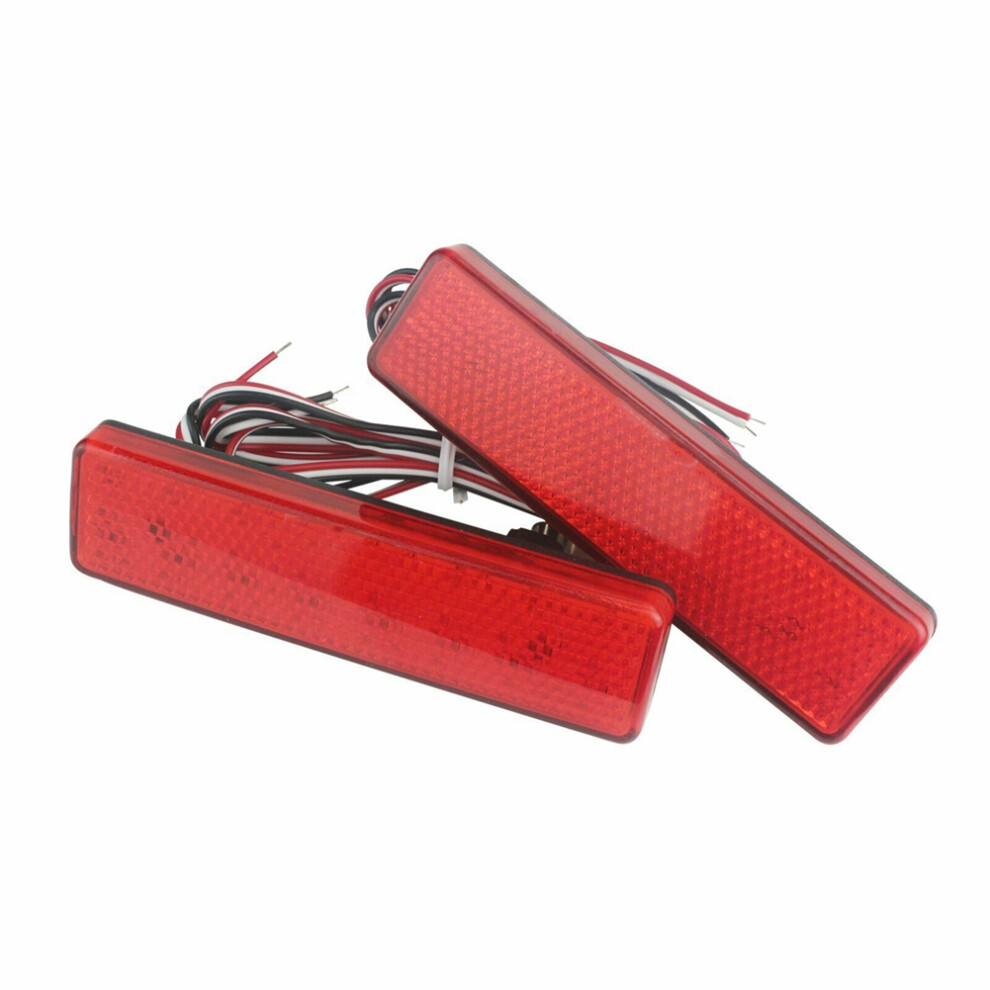 Rear Bumper Reflector Brake Lamp For Trafic Master For Primastar For Movano Light/Red 6131969958645