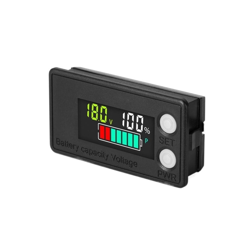 Battery Capacity Indicator Dc Voltmeter Waterproof Lcd Display 8100V For Lead Acid Lithium Lifepo4 9382693257826