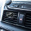 Car Dashboard Clock with Luminous Night Display, Mini Quartz Analog, Easy Adhesive Mount, Black 3