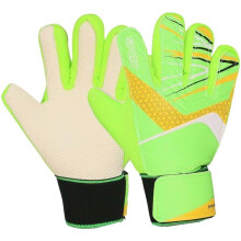 Goalkeeper Gloves for Kids Green - Breathable Junior Football Training Gloves, Durable and Resistant for Young Goalkeepers