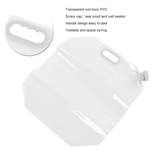 Durable 15L Transparent Water Storage Bag with Wide Application 2