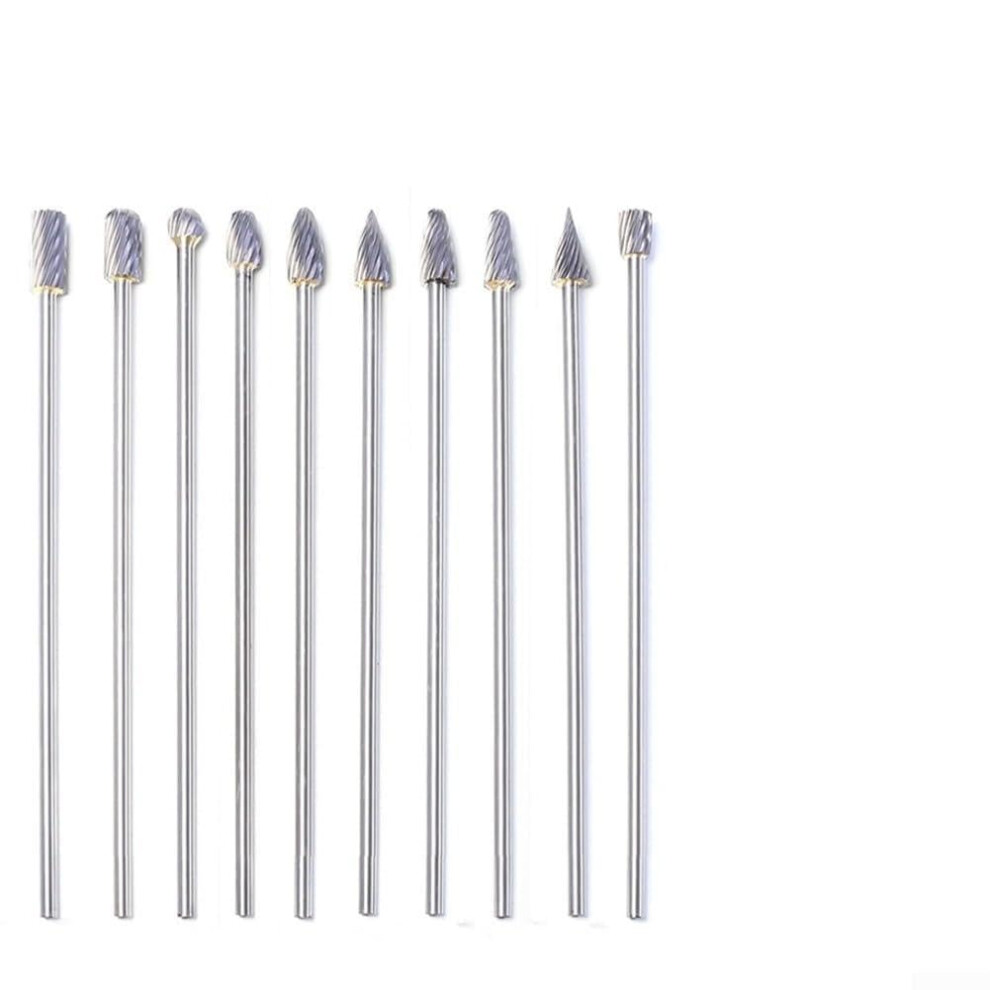 Rotary Burrs Grinding And Deburring 3Mm Shank 105Mm Length Alloy Steel Cutter Model A 9382693259127