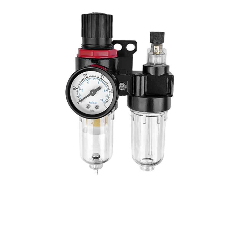 Air Compressor Filter Regulator With Drain Ar2000 6Mm, Pneumatic Oilwater Separator For Air Tools 9199774090131