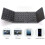 Foldable Bluetooth Keyboard with Touchpad, Wireless Rechargeable, Compact for iOS Android Windows 2