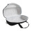 Portable Travel Case Storage Bag With Handle Straps Gray Interior Protective Cover 1