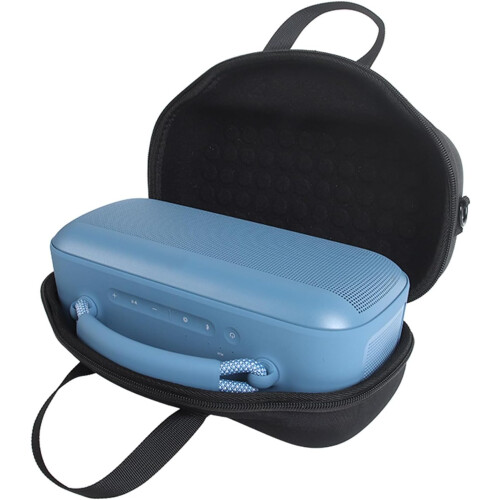 Portable Travel Case Storage Bag With Handle Straps Gray Interior Protective Cover 1