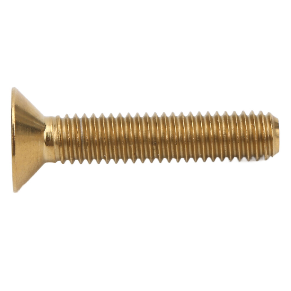 Durable Gold Titanium M6x30mm Bolt For Bike Stem Top Cap - Corrosion Resistant 9401375710302