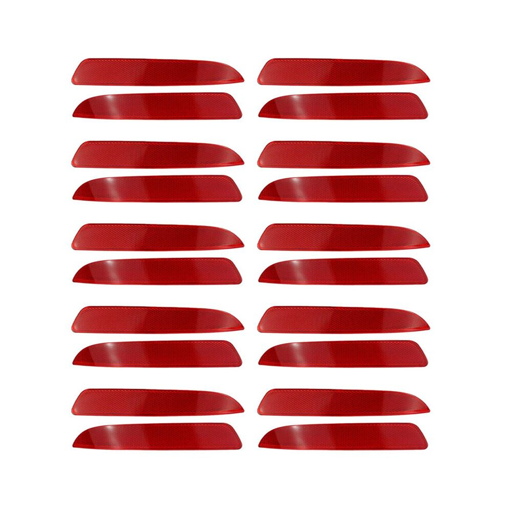 20X Car Rear Bumper Reflector Warning Tail For X5 E70 2007 2008 2009 63217158949 63217158950 Light 6032919651626