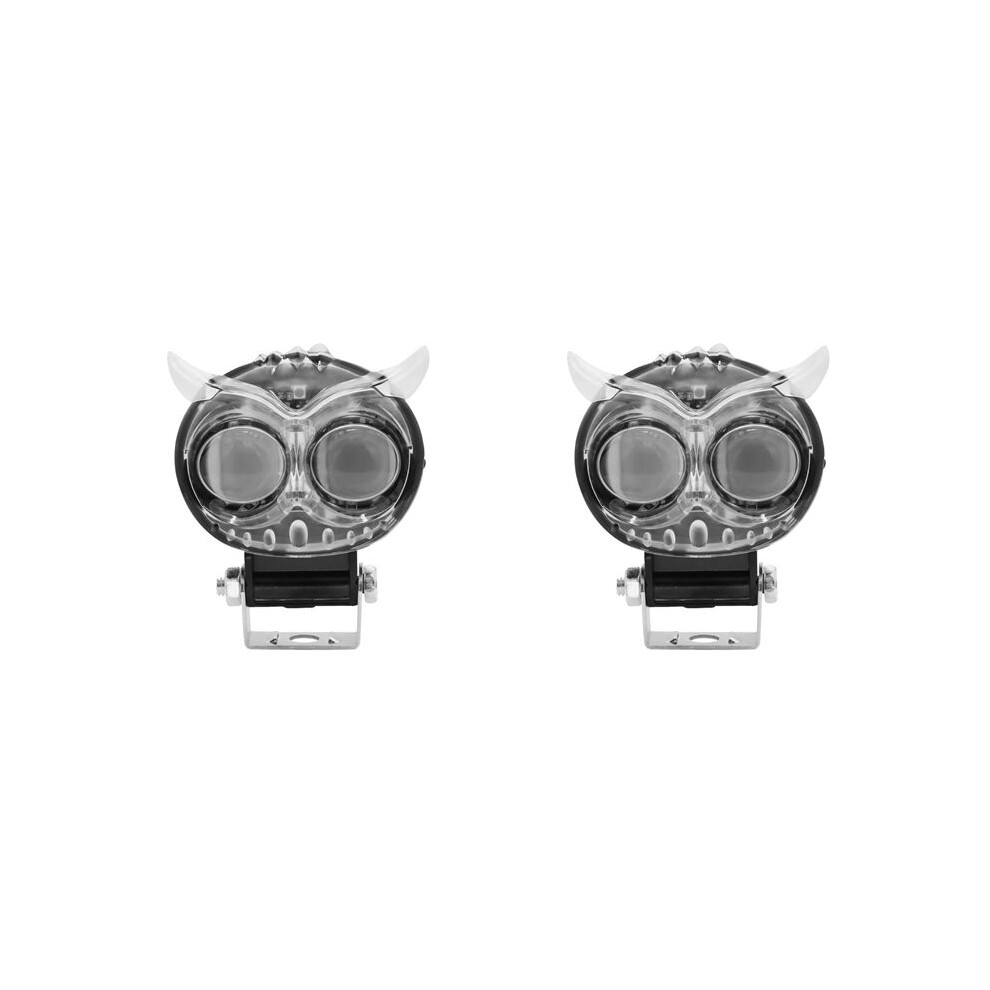 2X Led Lens Spot Color Auxiliary Fog Lamp Double Lenses Spotlights For Motorcycle Truck Car Atv Suv Boat Light 6032037719574