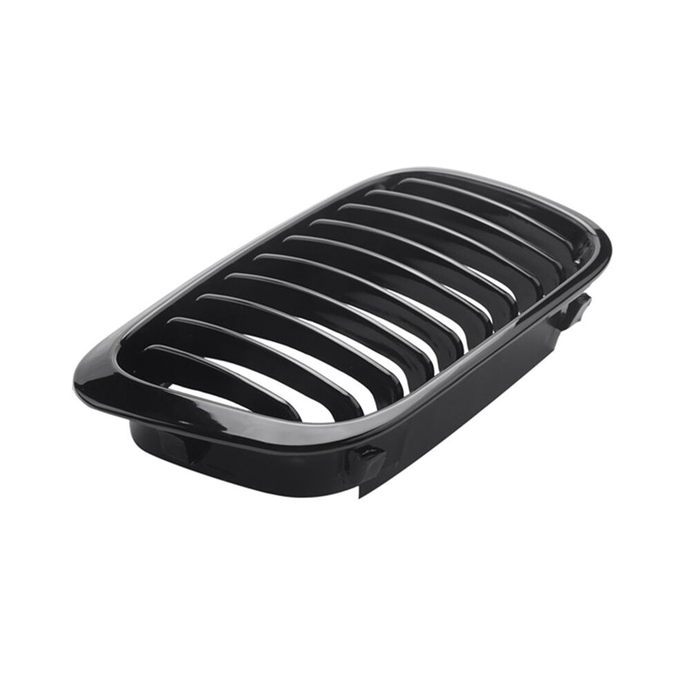 Front Kidney Grills For E46 3 Series 320I 325I 325Xi 323I 4D 4 Door 1998-2001 Gloss 51138208489 51138208490 Black 6032037746600