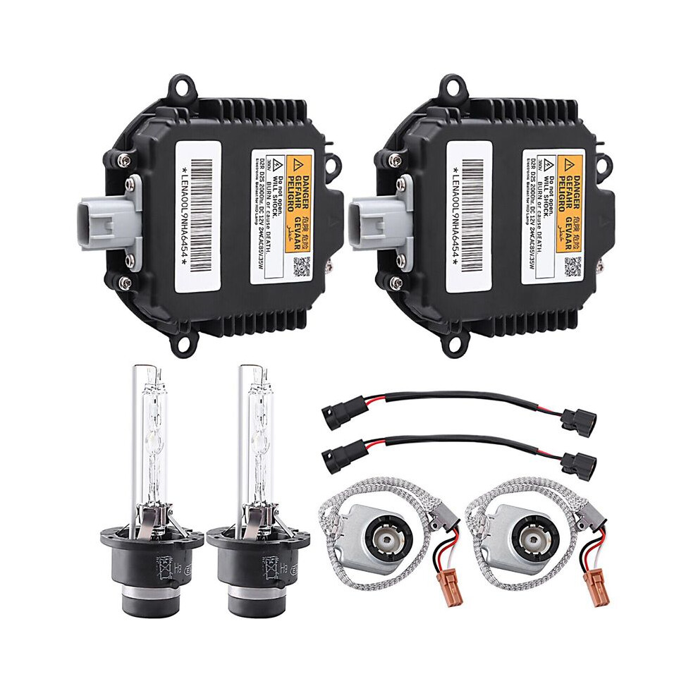 2 X Xenon Ballast Kit With Bulb Wire Igniter 28474-89904 For 350Z Altima Rogue G37 G35 Q50 Q60 Q70 6032682051890