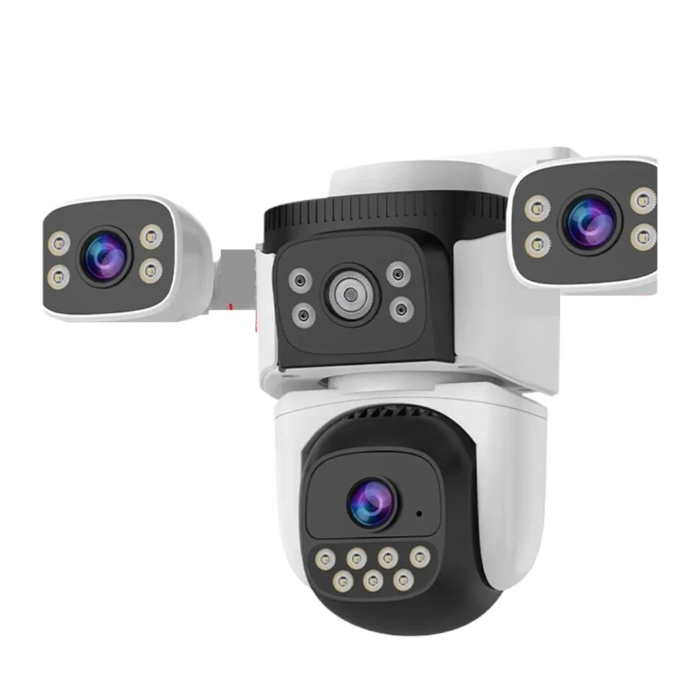 Ip Camera Outdoor Wifi 15Mp Uhd 8K Dual Lens Auto Tracking Security Camera With 32Gb Sd Card 9199774090643