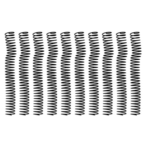 Binding Binder Combs Spines for Office Binding, High Capacity Spiral Binding Coils with Cuttable Design, Durable Construction Plastic Coil Spines for