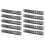 Binding Binder Combs Spines for Office Binding, High Capacity Spiral Binding Coils with Cuttable Design, Durable Construction Plastic Coil Spines for 5