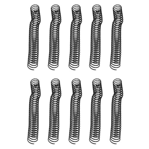Binding Binder Combs Spines for Office Binding, High Capacity Spiral Binding Coils with Cuttable Design, Durable Construction Plastic Coil Spines for 2