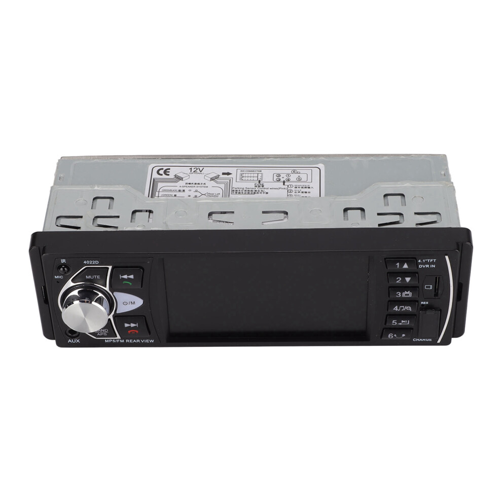 4.1 Inch Mp5 Car Player 1080P Stereo Bluetooth Fm Radio Compact 178X110x50mm 8421375713272
