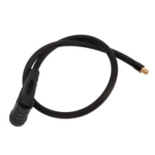 Estensione in rame e nylon da 60 cm, tubo flessibile 2-in-1 per pompa dell'aria, per gonfiare le gomme dell'auto