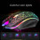 USB Keyboard Mouse Combo 104 Keys Colorful Backlight Gaming Set 5