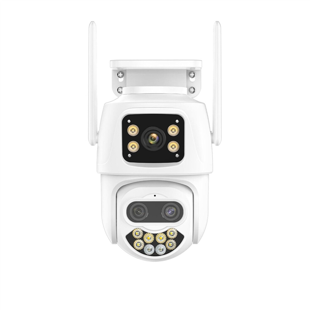 Security Camera 4K/9Mp Ip, Outdoor Ptz, Threelens, 8X Zoom, Ai Auto Tracking, P2p Cctv Surveillance 9187378432570