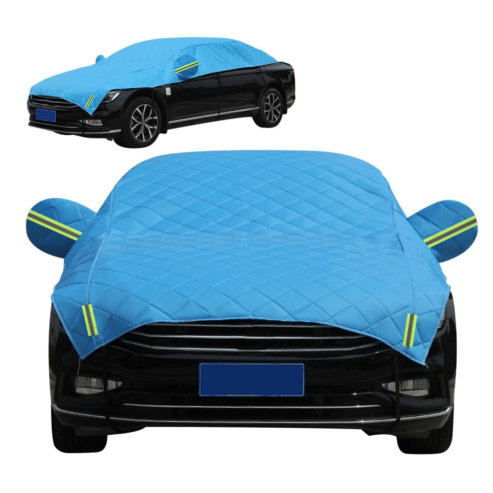 Car Hail Protection Cover Waterproof Outdoor Storm Shield For Citroã«N C3 With Thick Cotton And Windproof Straps 9382693261410