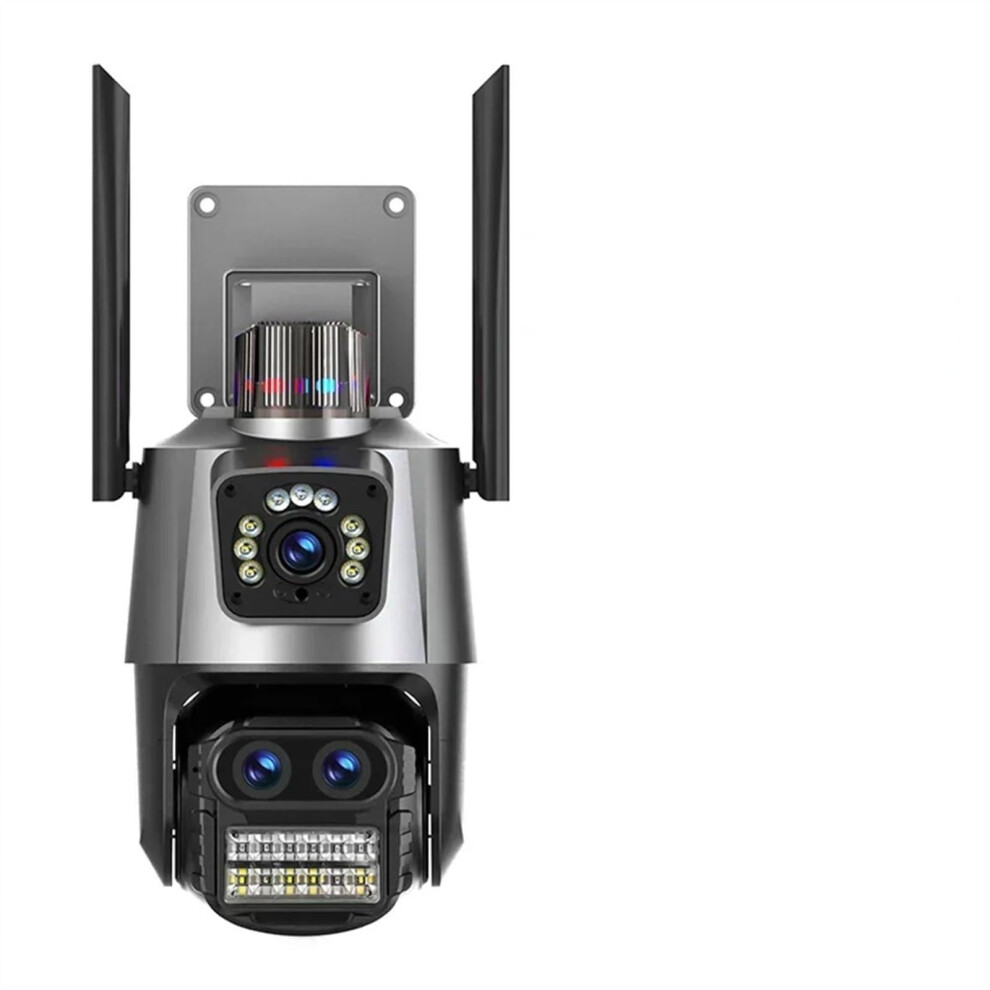Home Security Cameras 9Mp Ip Camera, 3Lens, 8X Zoom, Outdoor Auto Tracking Video Surveillance 9199774091411