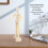 LED Desk Lamp Dimmer Touch Control Adjustable Brightness White 9