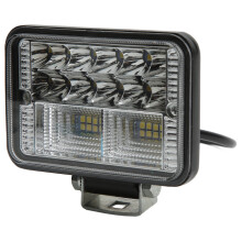 48W 4.3in IP67 Waterproof LED Floodlight for Vehicles, 3000LM