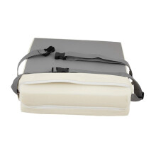 Chair Cushion Leather Detachable Travel Seat Pad Compatible With Most Chairs Easy To Clean NonSlip Bottom