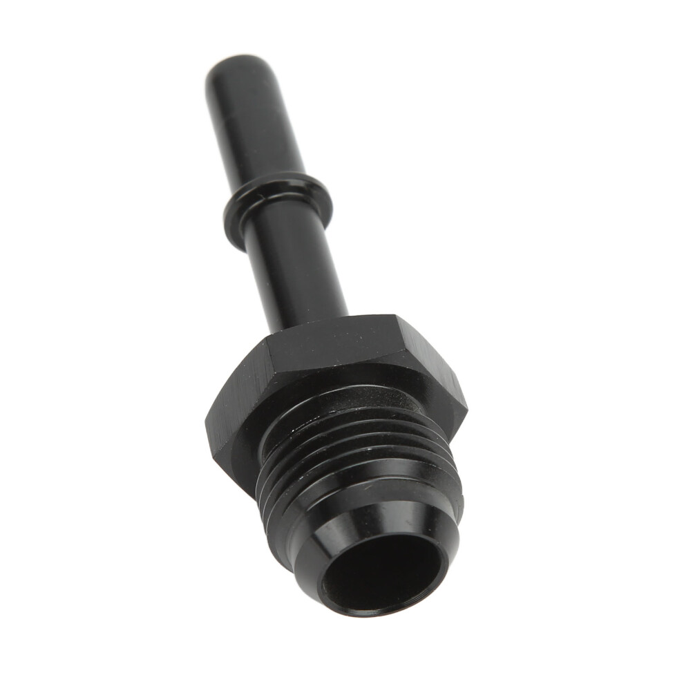 High Precision An6 Quick Disconnect Efi Fitting Adapter 5/16In Black 5051375718736