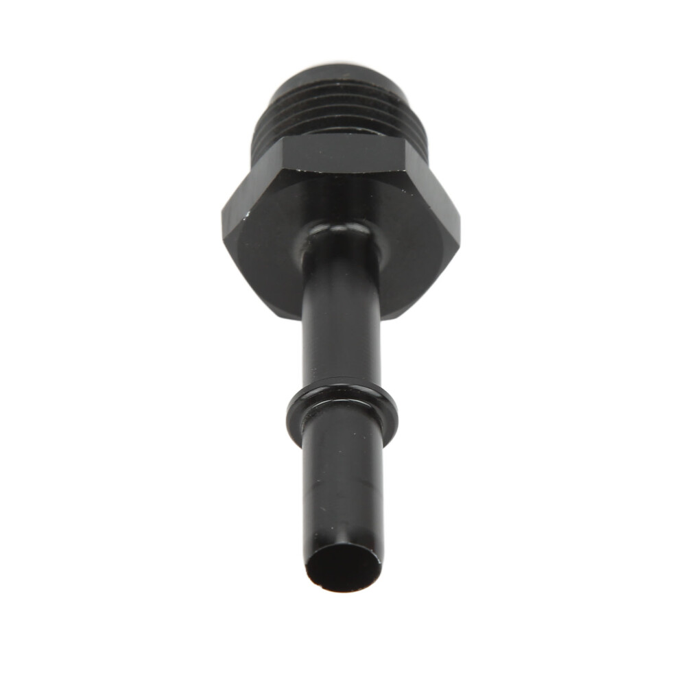 Aluminum Alloy Anodized Quick Disconnect Efi Fitting An6-3/8In Black 3211375718835