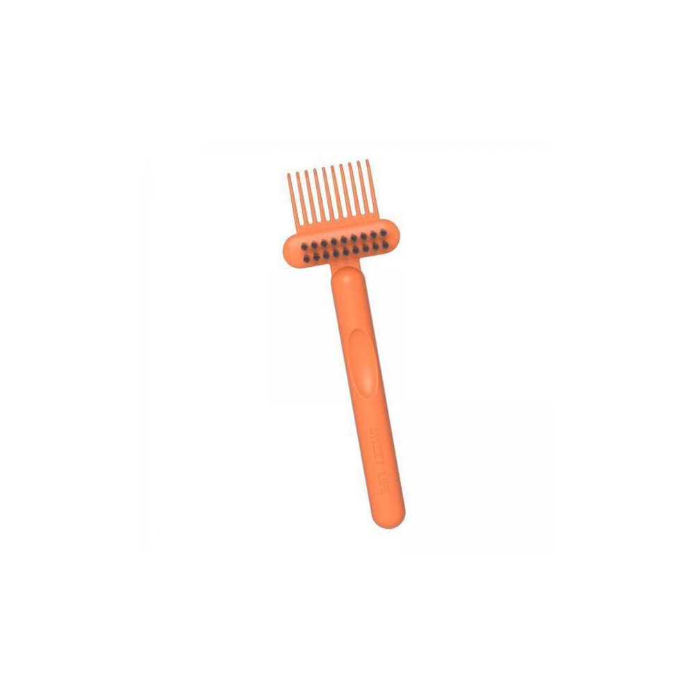 2 in 1 Hair Brush Cleaner Comb Cleaning Tool with Soft and Hard Bristles for Home Travel Salon