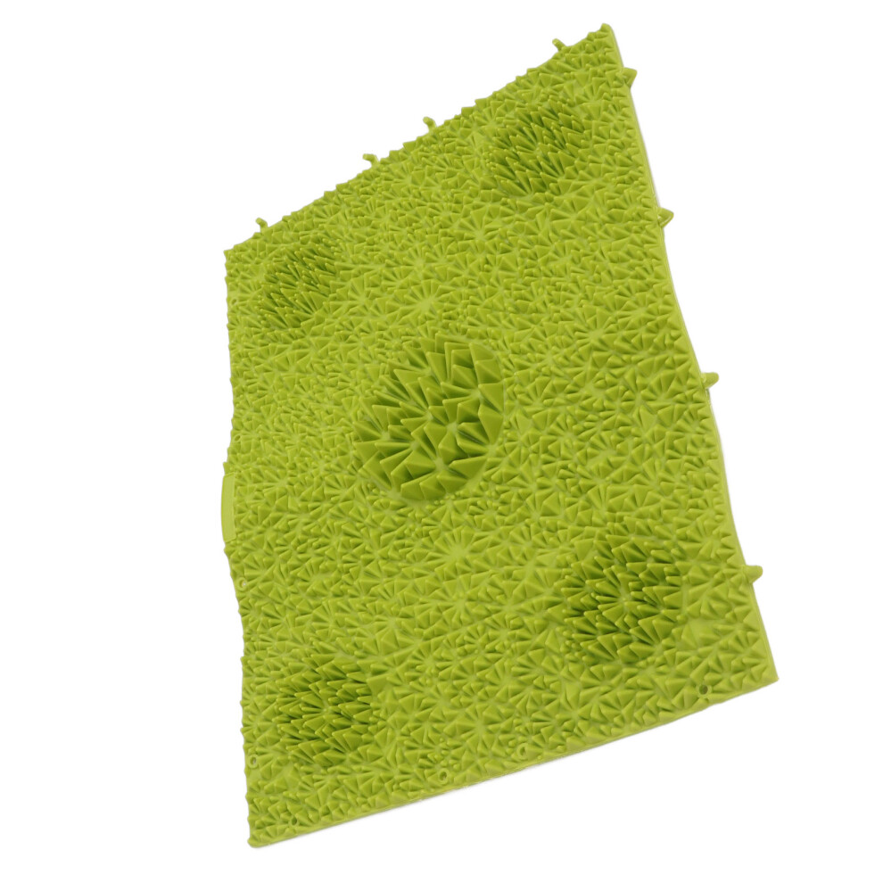 Green Foot Massage Mat For Pain Relief & Circulation, Acupressure Plate