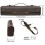 Waterproof Flute Case with Adjustable Shoulder Strap Fits 17Hole Flute Storage Bag Brown 4
