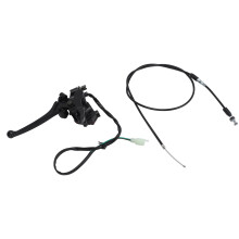 Manopola dell'acceleratore per mini moto go kart, acceleratore a manopola in lega di alluminio per 50cc 110cc 125cc 250cc 4 ruote, freno universale