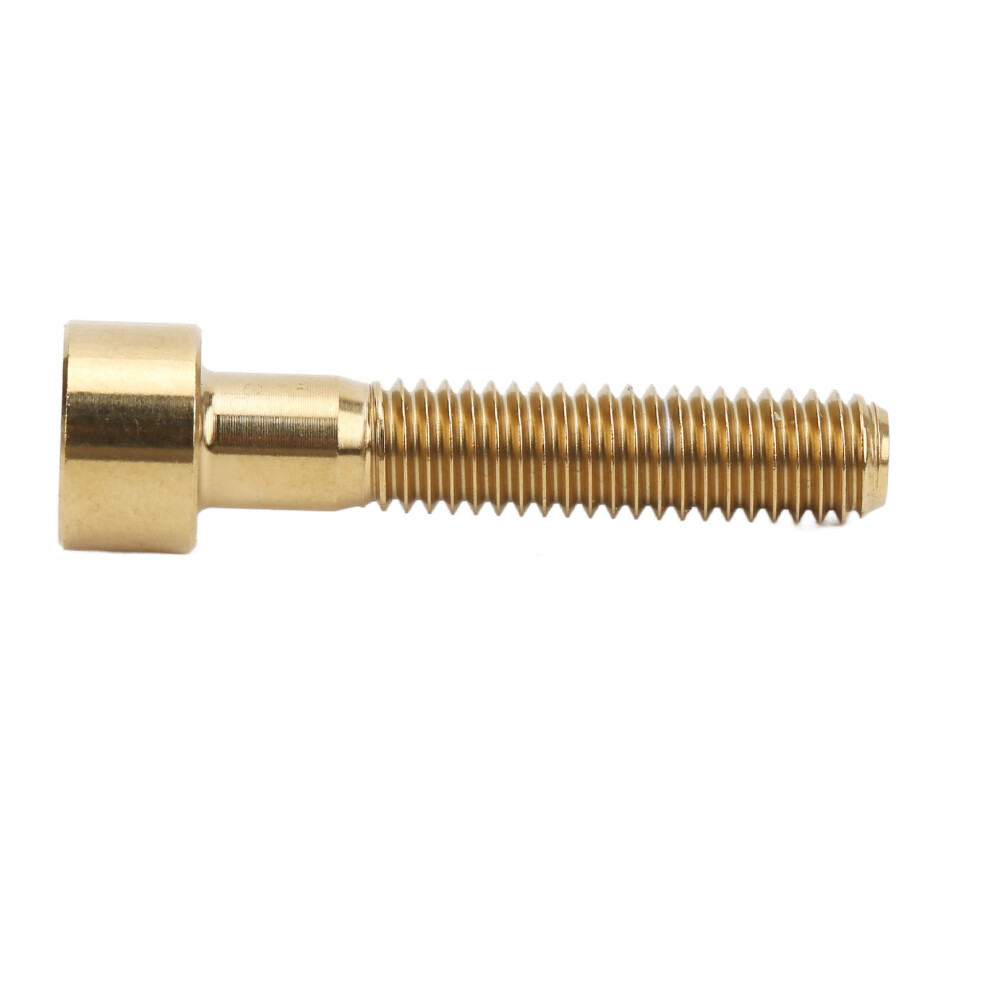 Gold M6x30mm Titanium Bike Stem Bolt For Easy Repair & Installation 5051375720432