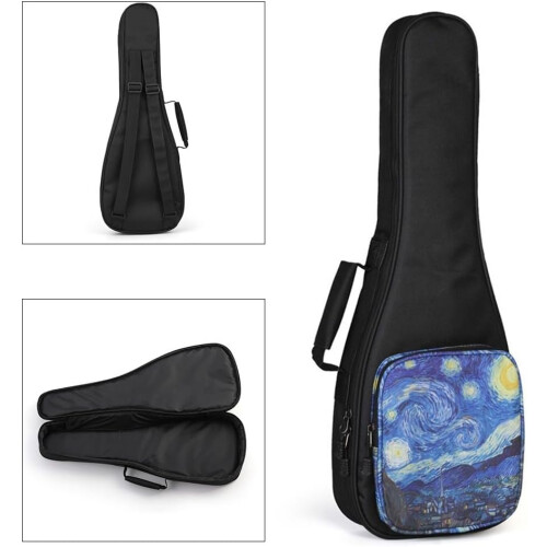 Waterproof 26 Inch Ukulele Bag with ShockResistant Design and Adjustable Shoulder Strap 2