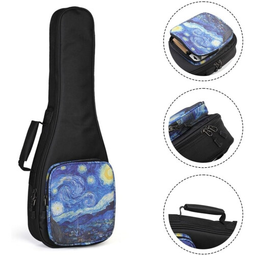 Waterproof 26 Inch Ukulele Bag with ShockResistant Design and Adjustable Shoulder Strap 1