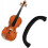 Violin Side Panel Protector Rubber Clip for 4/4 and 3/4 Scratch Protection Easy Install 4