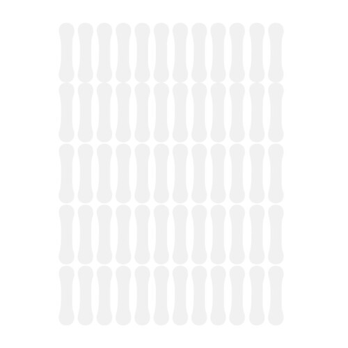 Invisible 60Pcs V-shaped Face Tape by EELHOE 0.02mm Elastic Sweatproof 1