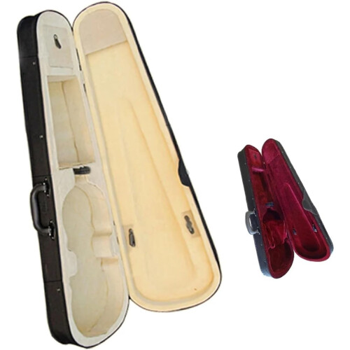 Violin Case Oxford Cloth Backpack with Red Lining, Lightweight and Impact Protection 2