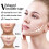 Invisible 60Pcs V-shaped Face Tape by EELHOE 0.02mm Elastic Sweatproof 8