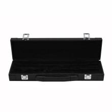 Waterproof Flute Case with Velvet Interior for 16Hole Woodwind Instrument Storage