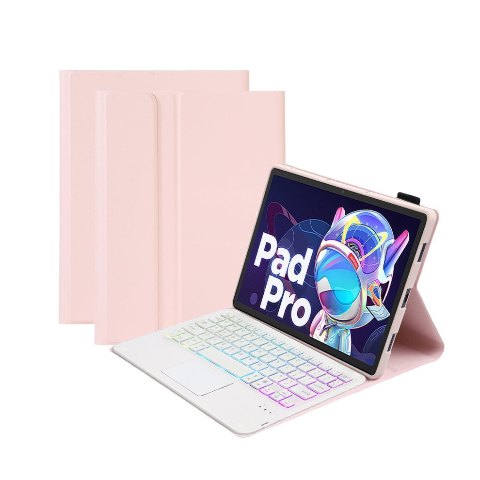Keyboard Case For Tab M11 K11 Lte Tpu 11Inch 2024 Tb330fu Magnetic Detachable Backlit Bluetooth Keyboard Pink 9199774092777