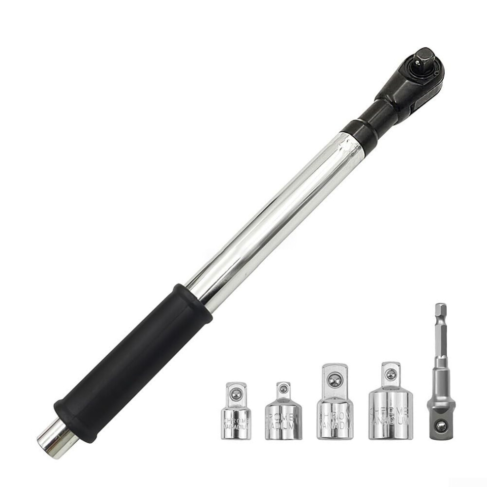 Multi Function Wrench Extender 6Piece Set For Stubborn Bolt Loosening In Confined Spaces, Universal Fit 9382693264954